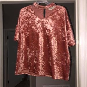 Boutique Velvet Top